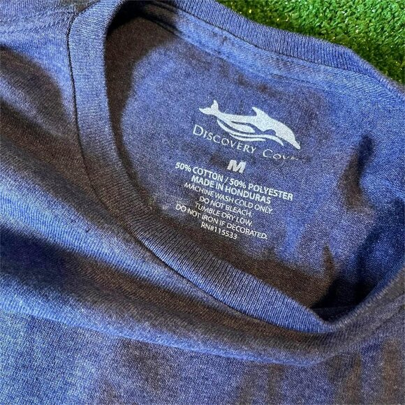 SeaWorld Discovery Cove Established 2000 Long Sleeve Crew Rare T-Shirt Size M - Picture 8 of 12